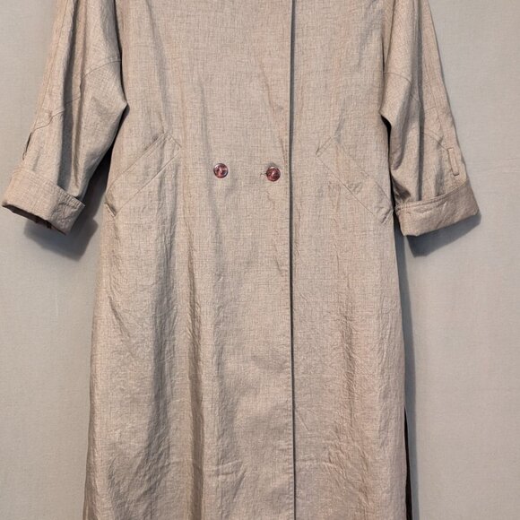 Apropos Trenchcoat - light olive brown size 5 - Picture 4 of 9